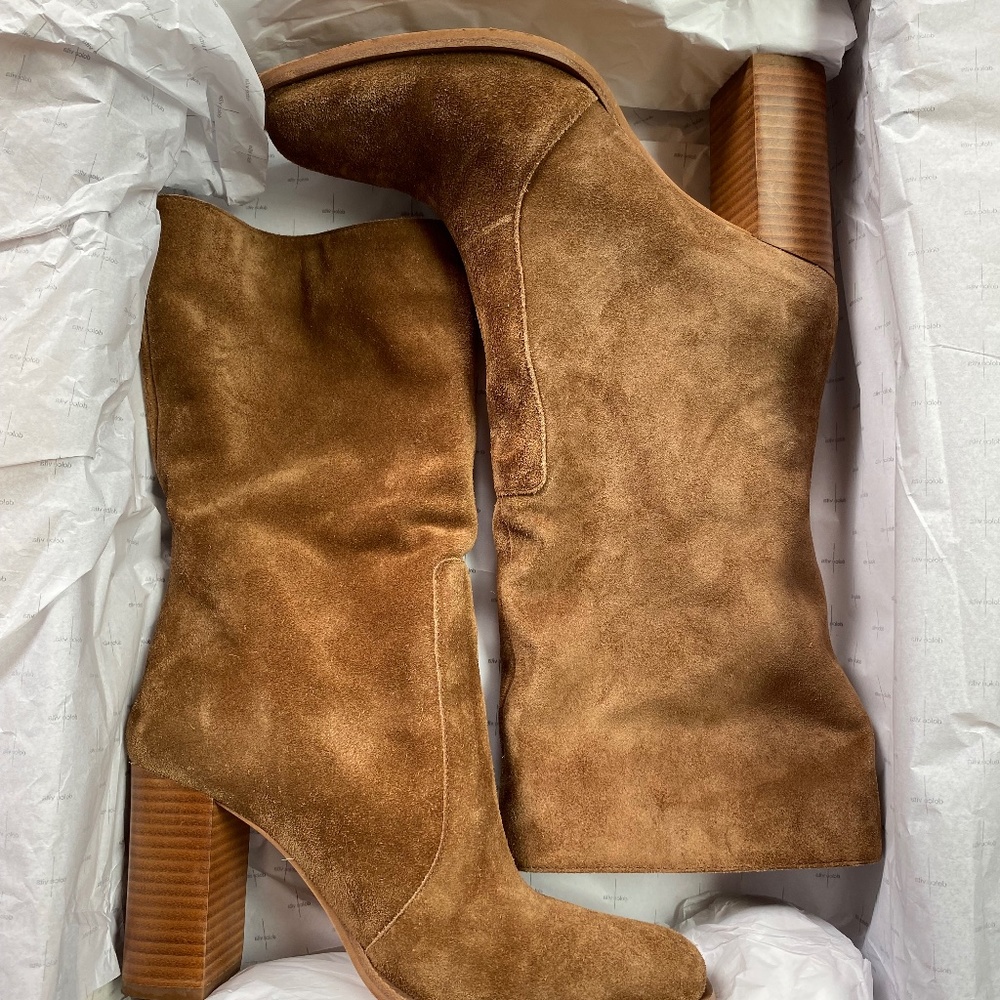 Dolce Vita Dark Brown Suede Nokia Bootie